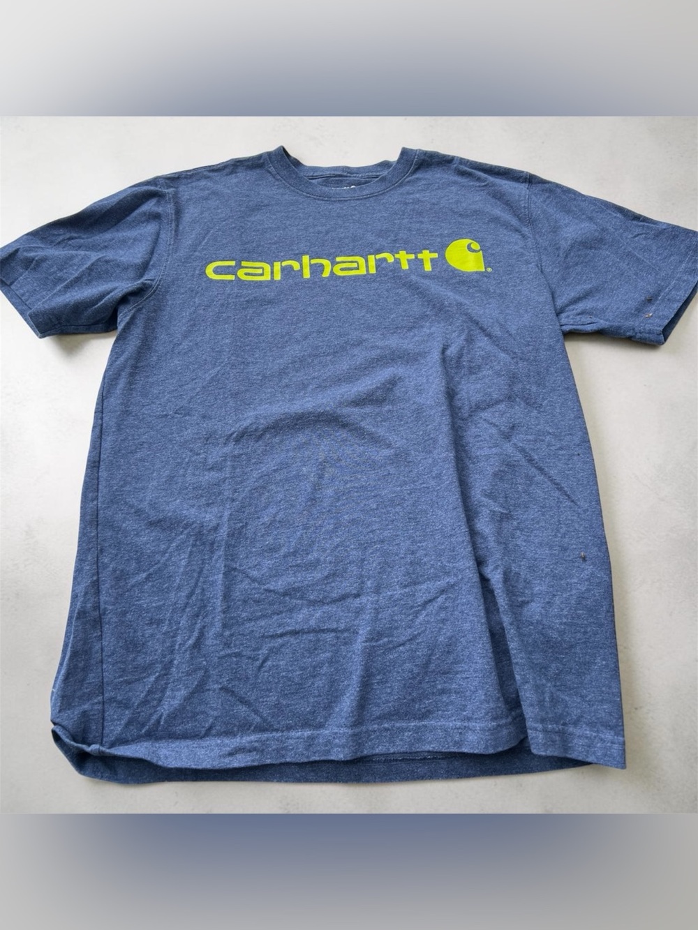 Carhartt Loose Fit Graphic T-Shirt Blue Size M